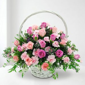 카네이션로즈바스켓