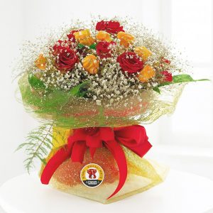 투컬러로즈부케24
